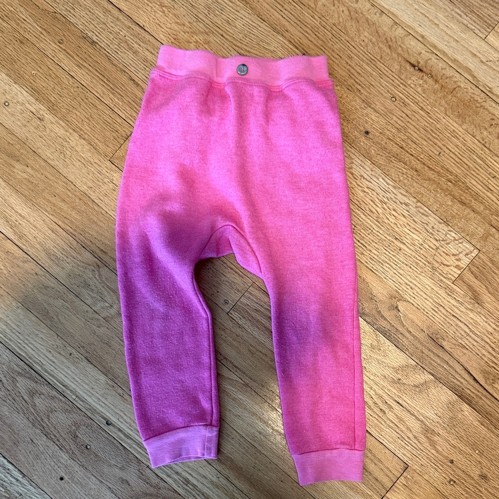 Vibrant Pink Kids Joggers